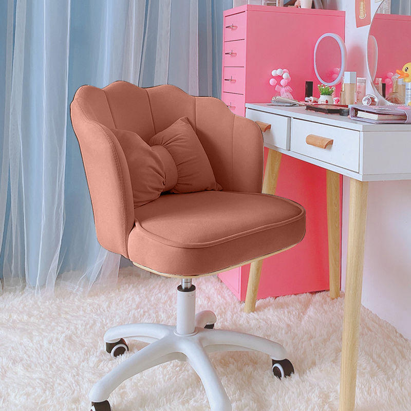 椅子女生可爱卧室宿舍电脑椅舒适旋转升降靠背书桌椅化妆凳写字椅