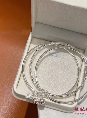 三生三世纯银手镯女个性气质网红