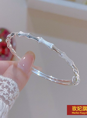 原创设计女银饰正生纯银纯银手镯