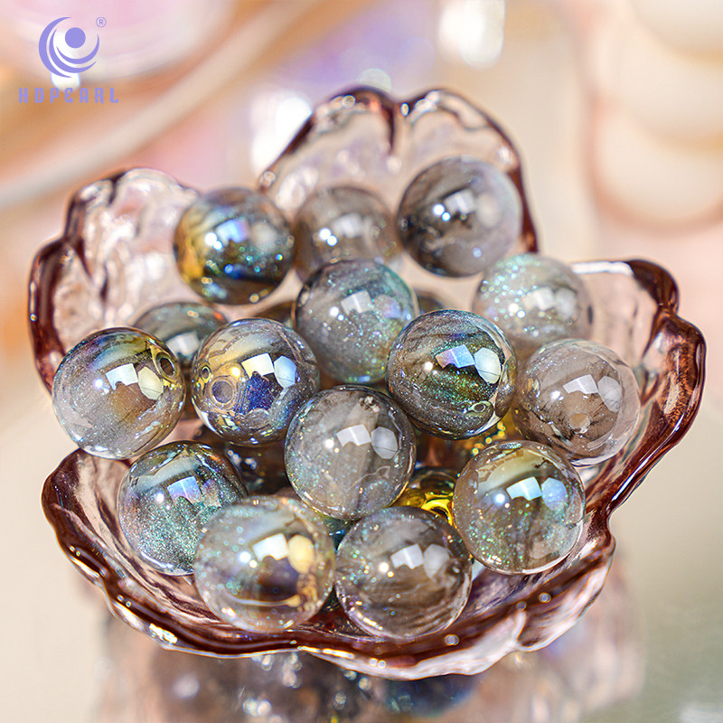 【50颗装】海蒂家深海美人鱼直孔圆珠手工diy串珠手链手机链配件,淘宝优惠券,粉丝福利购,淘宝优惠卷