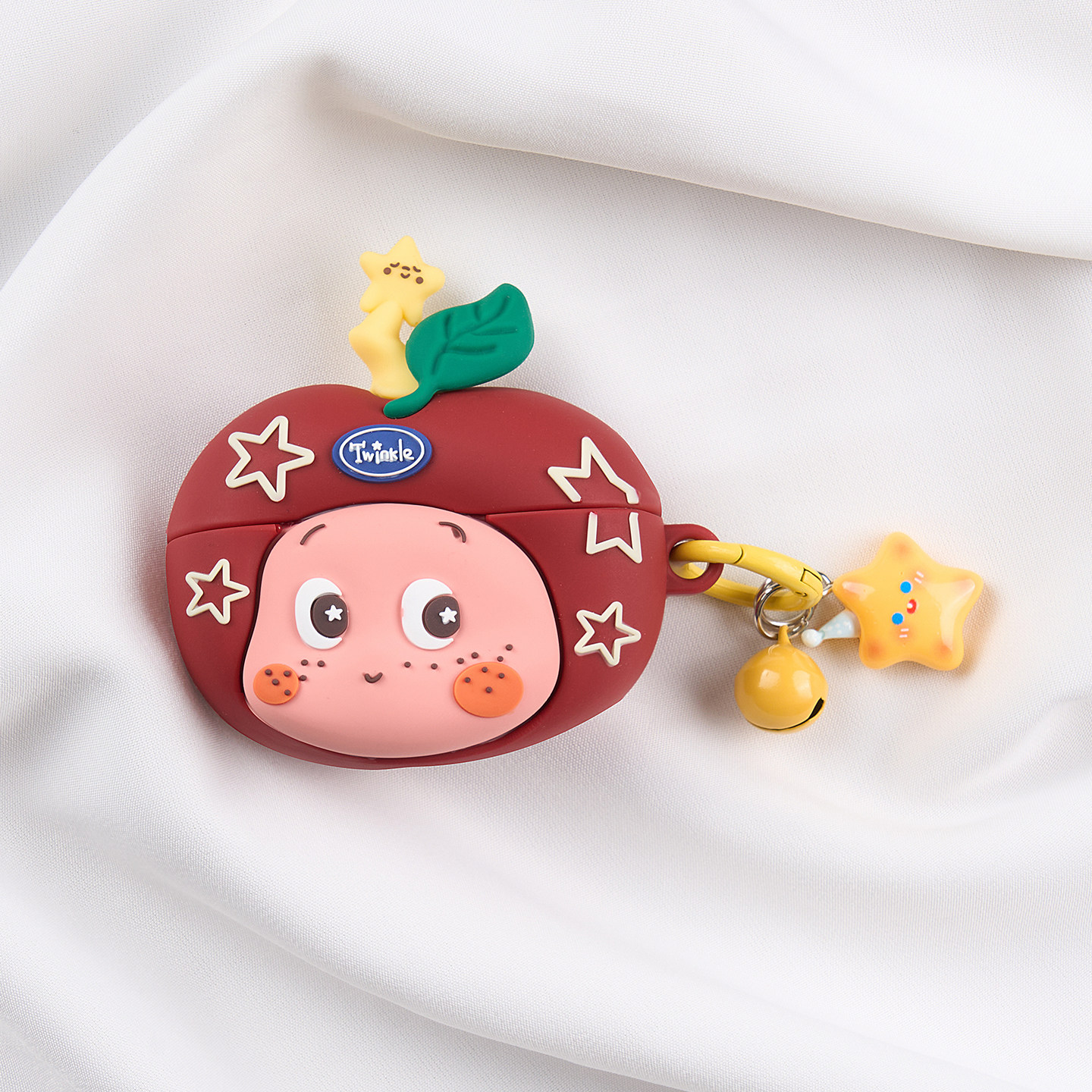 适用airpodspro3保护套硅胶卡通星星人苹果airpods4无线蓝牙耳机保护壳airpodspro2盒高级airpod4代降噪软壳,淘宝优惠券,粉丝福利购,淘宝优惠卷