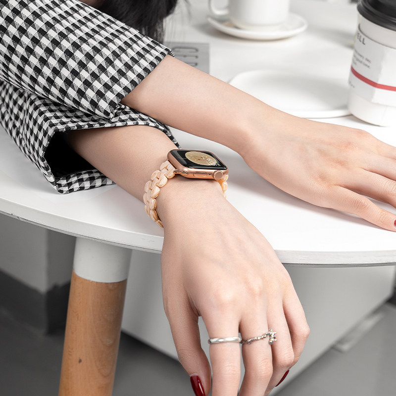 适用iwatch8表带苹果s8高级s7手表 匠戴智能手表手环表带/腕带