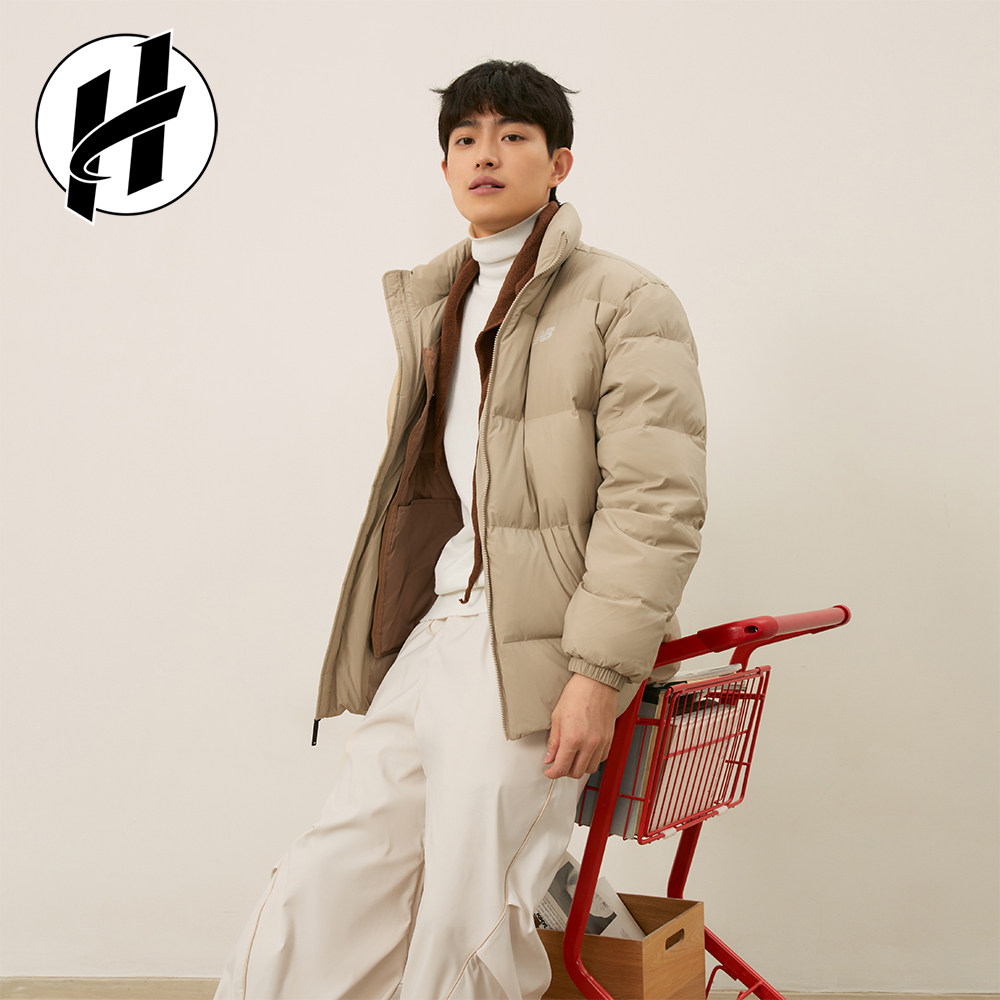 New Balance/NB羽绒服运动男纯色新款无帽女鸭绒外套AMJ44302,淘宝优惠券,粉丝福利购,淘宝优惠卷