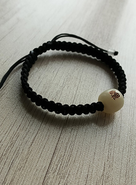 刻名字手链夜光石定制情侣通用