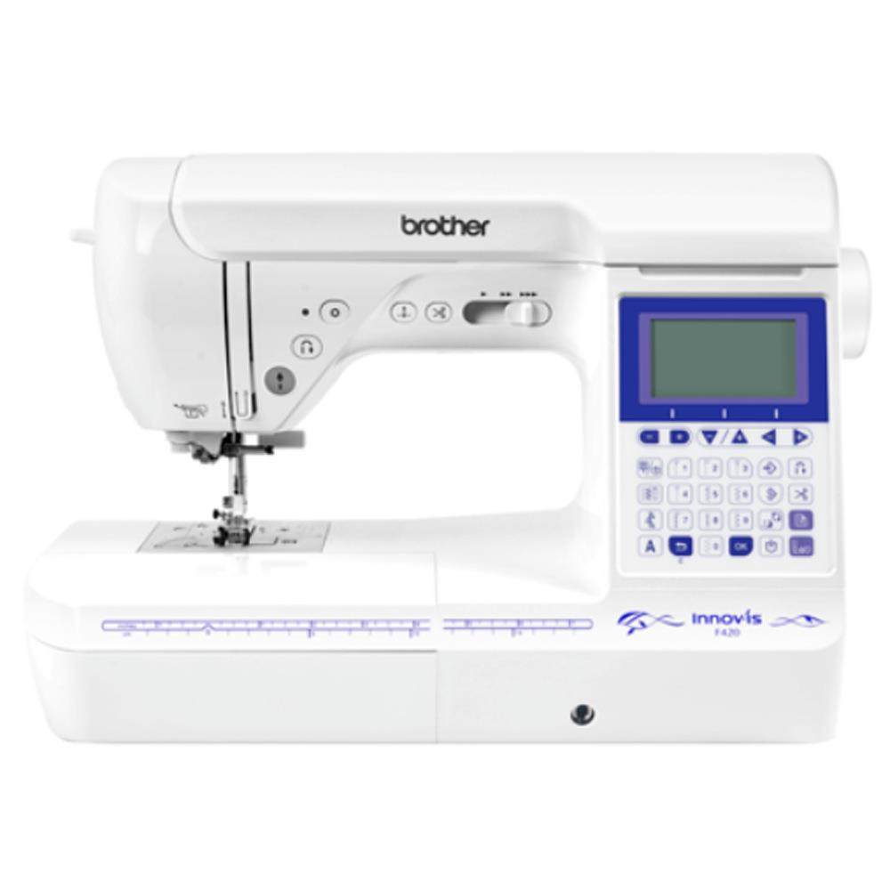 牌F420全自动家用缝纫机迷你小型便携电动智能缝纫机服装设备,淘宝优惠券,粉丝福利购,淘宝优惠卷
