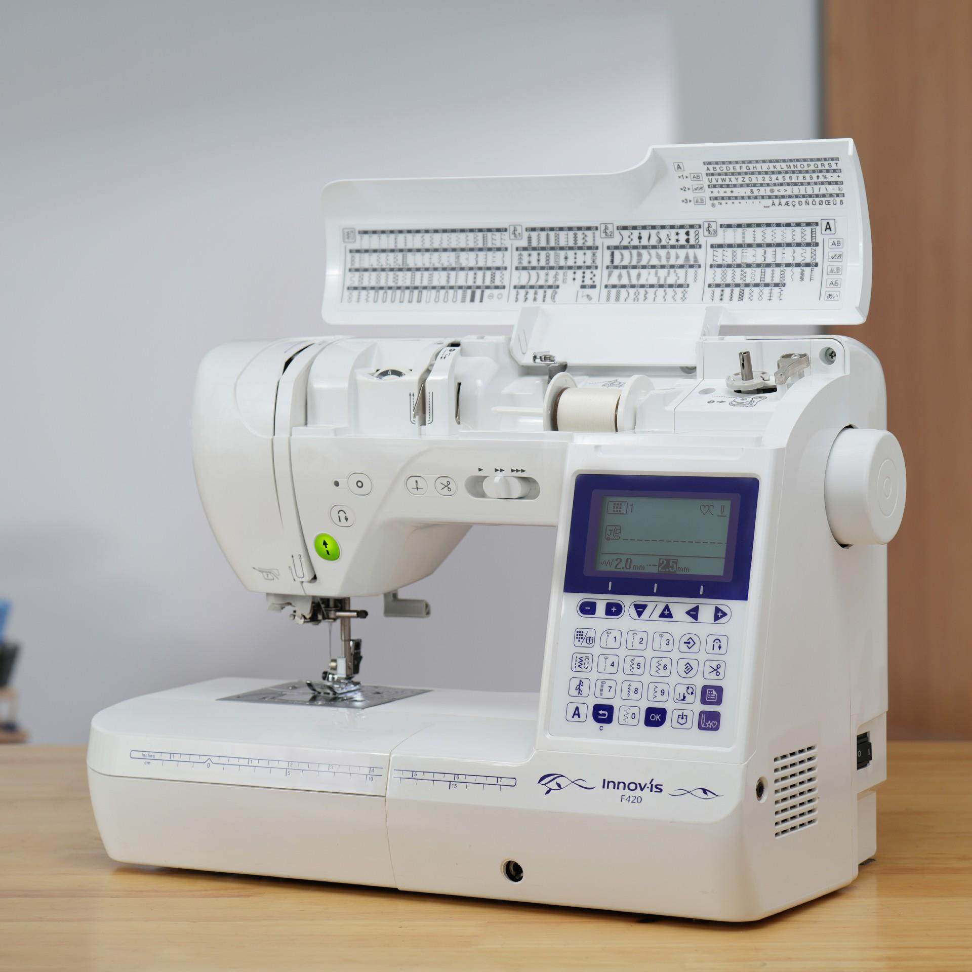 牌F420全自动家用缝纫机迷你小型便携电动智能缝纫机服装设备,淘宝优惠券,粉丝福利购,淘宝优惠卷