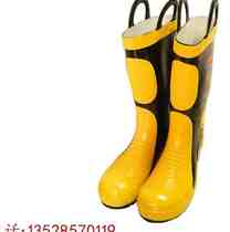 New 02 Fire Boots Firefighters Special Fighting Boots Fire Protection Boots Fire Water Shoes Bottom Strip Steel