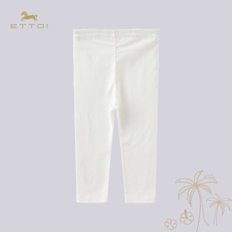 【朗姿集团】ETTOI爱多娃儿童打底裤春秋季百搭宝宝打底长裤女童,淘宝优惠券,粉丝福利购,淘宝优惠卷