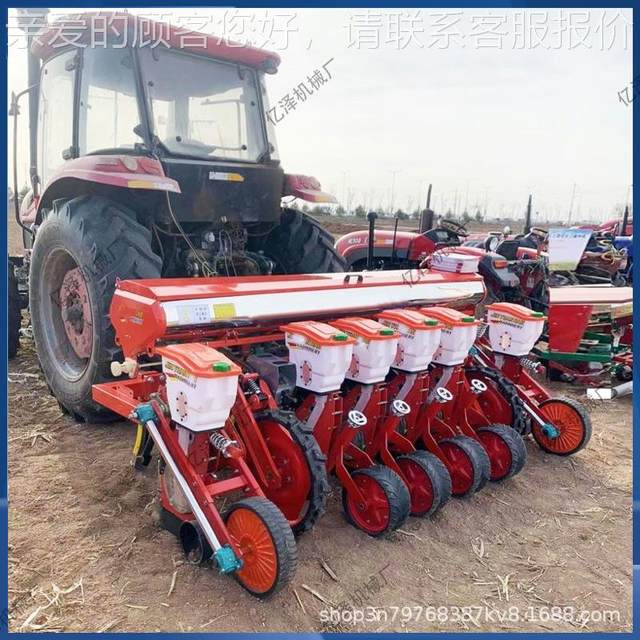 Corn and soybean belt seeder Corn Soybean seed interleaving SFD precision sowing machine Tractor with seed machine