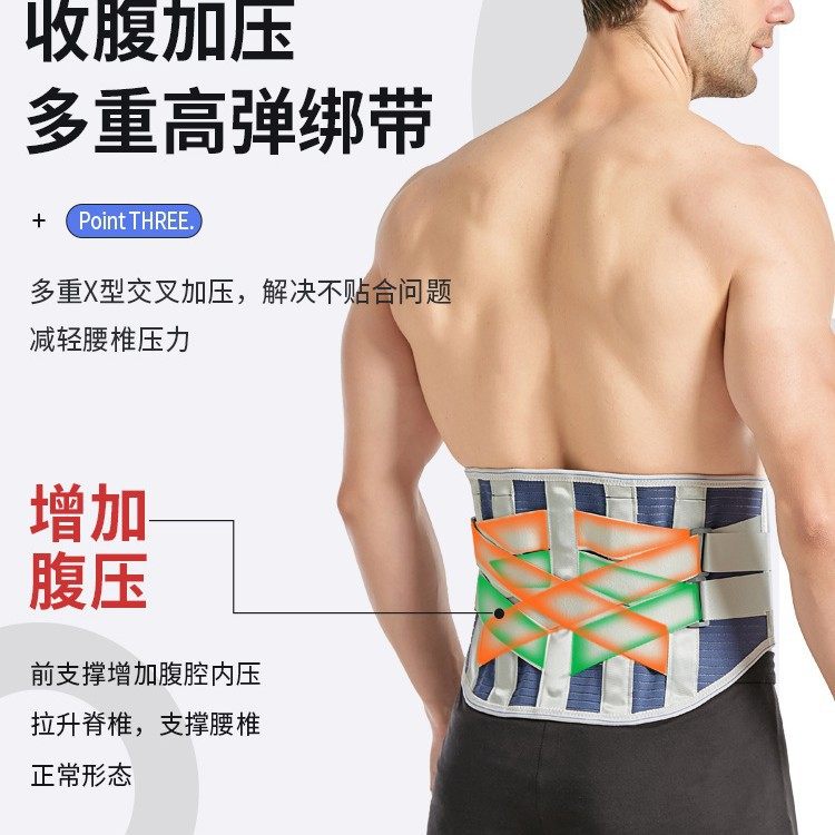 【好的快】新款钢板护腰带 保暖发热护腰带保健腰带腰围固定腰围,淘宝优惠券,粉丝福利购,淘宝优惠卷