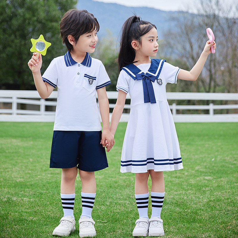 六一儿童合唱演出服幼儿园小学生校服诗歌朗诵比赛毕业照表演服装