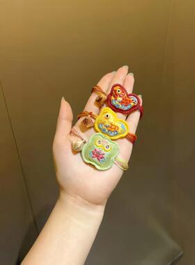 端午节五彩绳非遗灵蟾聚