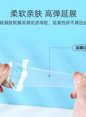 高跟鞋脚贴防磨脚后跟贴男女用透明隐形后跟帖神器保护脚踝防磨贴