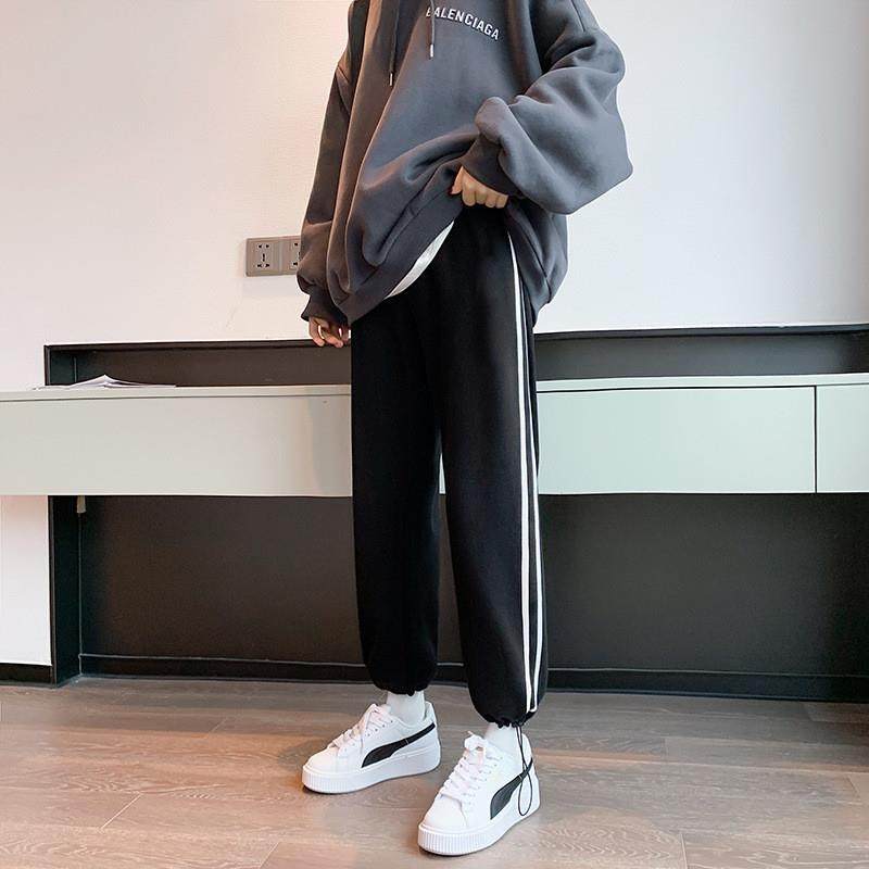 2025新款运动裤子女韩版宽松束脚春秋款显瘦潮流百搭外穿休闲卫裤,淘宝优惠券,粉丝福利购,淘宝优惠卷