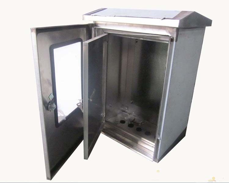 内外双层门c304不锈钢配电箱基业箱电控箱电气箱300*400*250*1.