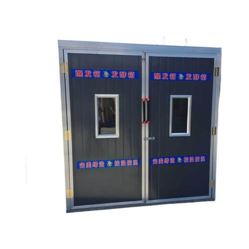 大连市不锈钢馒头推车式发酵箱双门醒发房厂家馒头醒发箱价格 - 图3