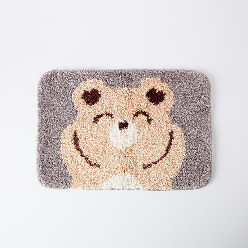 NITORI宜得利家居家用卡通图案卫生间门口垫子长方形地垫浴室垫,淘宝优惠券,粉丝福利购,淘宝优惠卷