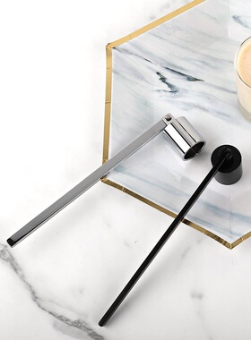 批发跨境现货不锈钢香薰蜡烛工具灭烛罩灭烛器手工工艺品家居摆件