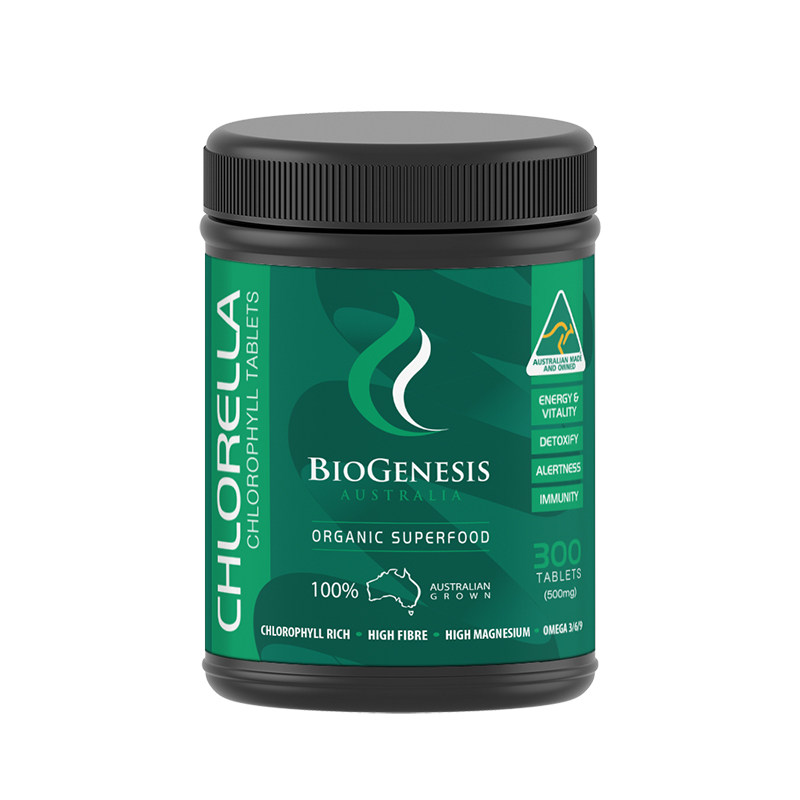 澳洲biogenesis百健士破壁核小球藻 biogenesis海外螺旋藻/藻类提取物