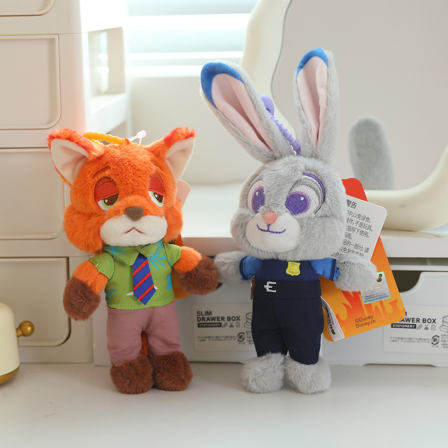 迪士尼正版疯狂动物城朱迪公仔背包挂件尼克毛绒玩偶挂饰生日礼物,淘宝优惠券,粉丝福利购,淘宝优惠卷