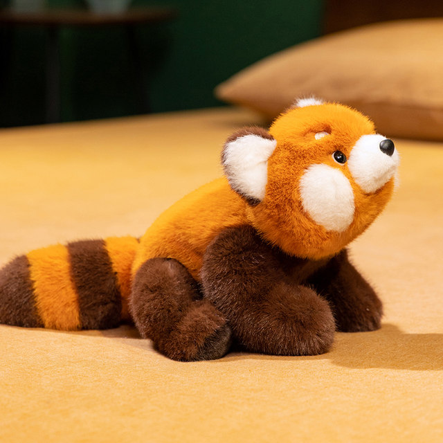 Red panda plush doll