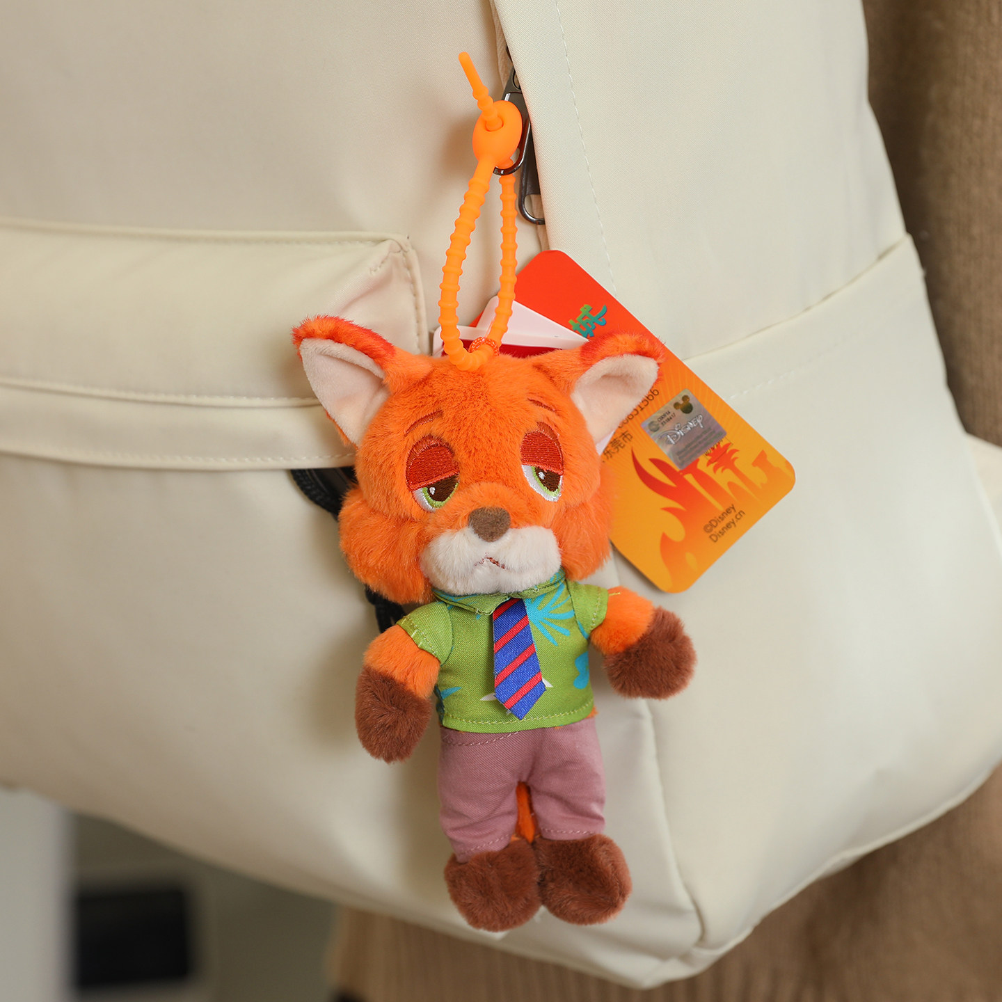 迪士尼正版疯狂动物城朱迪公仔背包挂件尼克毛绒玩偶挂饰生日礼物,淘宝优惠券,粉丝福利购,淘宝优惠卷