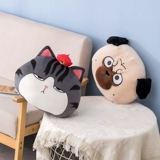 Подушка, плюшевая кукла, игрушка для сна, кот