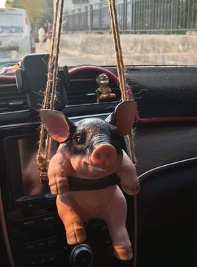 户外仿真树脂小猪考拉挂