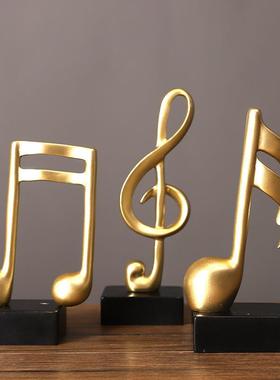 餐边柜装饰品摆件金色轻奢摆件大全样板房间办公室客厅酒柜电视柜