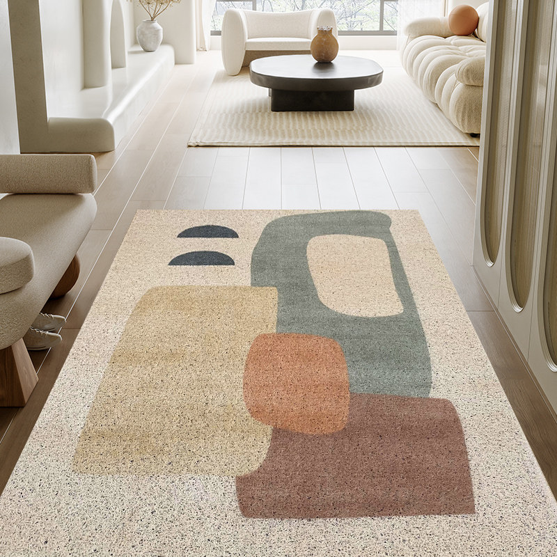 丝圈防滑蹭脚门垫日式入户门地垫家用地毯侘寂风门厅玄关进门定做,淘宝优惠券,粉丝福利购,淘宝优惠卷