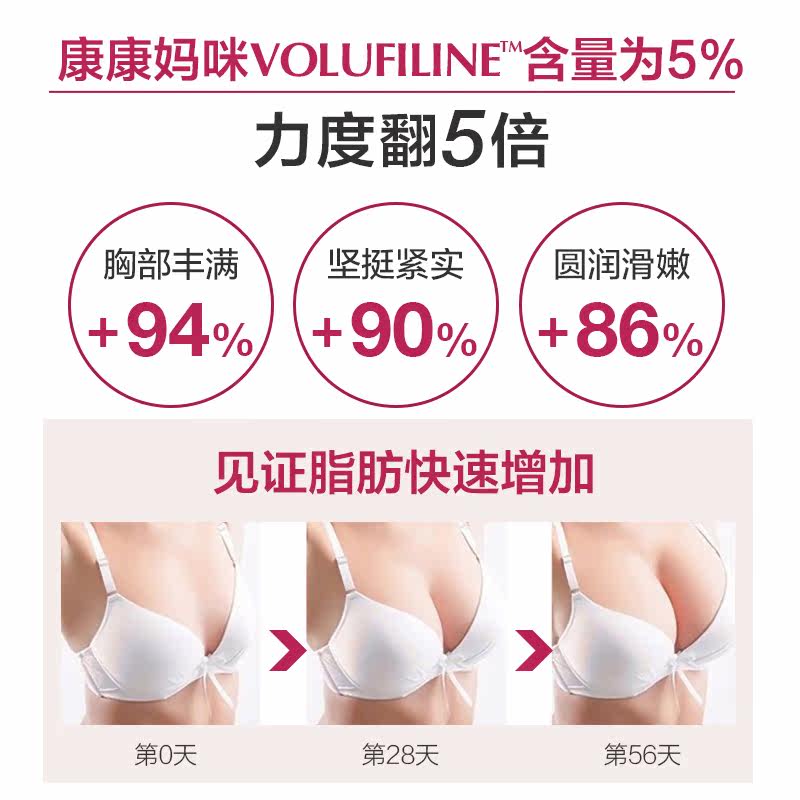 康康妈咪孕妇紧致丰胸预防下垂干瘪 tntnmoms母婴海外乳房乳霜