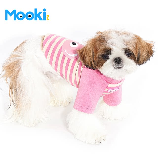 Welfare products mookipet pet clothing small and medium-sized dog coat T-shirt sweater vest cat and dog clothing