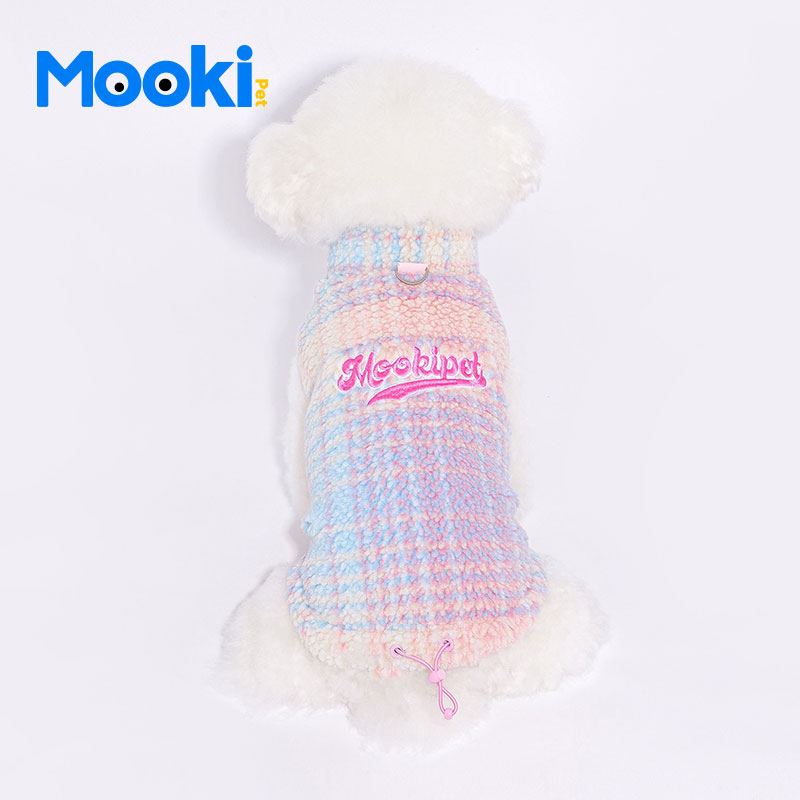 mookipet比熊狗狗衣服秋冬款马尔济斯雪纳瑞冬季保暖宠物新年马甲 - 图3