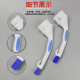 Double-head brush for cleaning gaps of pulsator washing machine tank