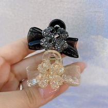 Cute Lucky Four Leaf Grass AB Face Liu Sea Clip Small Grab Clip Female Side Clip Delicate 100 hitch Broken Hair Child God