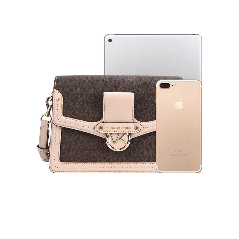 michael kors/ mk专柜jessie单肩包 御恒通国际箱包海外女士包袋