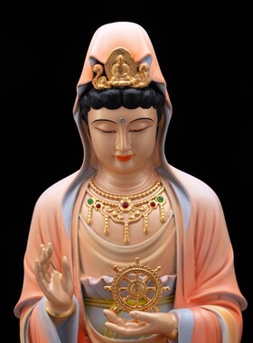 纯铜【2025新款】普陀山观音佛像