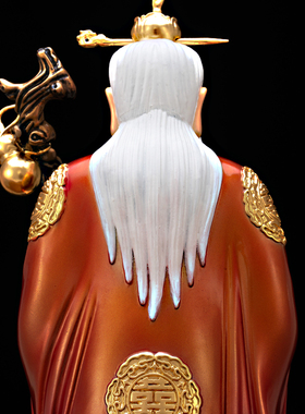 台湾彩绘月老神像牵红线旺姻缘