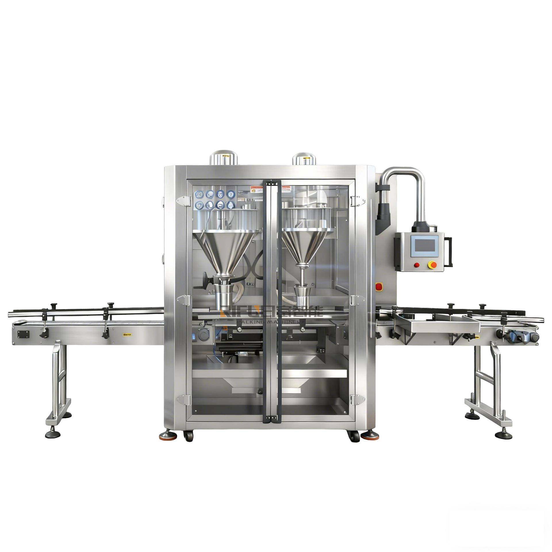 双头蛋白粉称重灌装机自动奶粉驼奶粉牙粉芝麻粉灵芝粉粉剂灌装机,淘宝优惠券,粉丝福利购,淘宝优惠卷