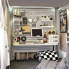 Student bed modification hole board bed table bunk bottom bunk suspended computer desk dormitory good things bedside storage rack