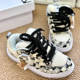 Hot style beige high street autumn bread shoes Skymush