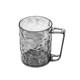 High-value transparent glacier pattern mouthwash cup