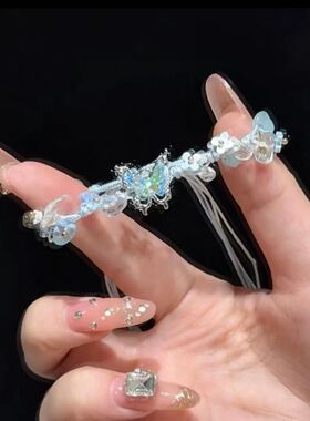 新款蝴蝶手工编织手绳