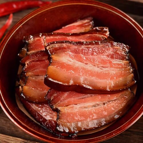 四川五花腊肉农家自制烟熏肉咸肉非湖南贵州特产腊肠正宗麻辣香肠 - 图1