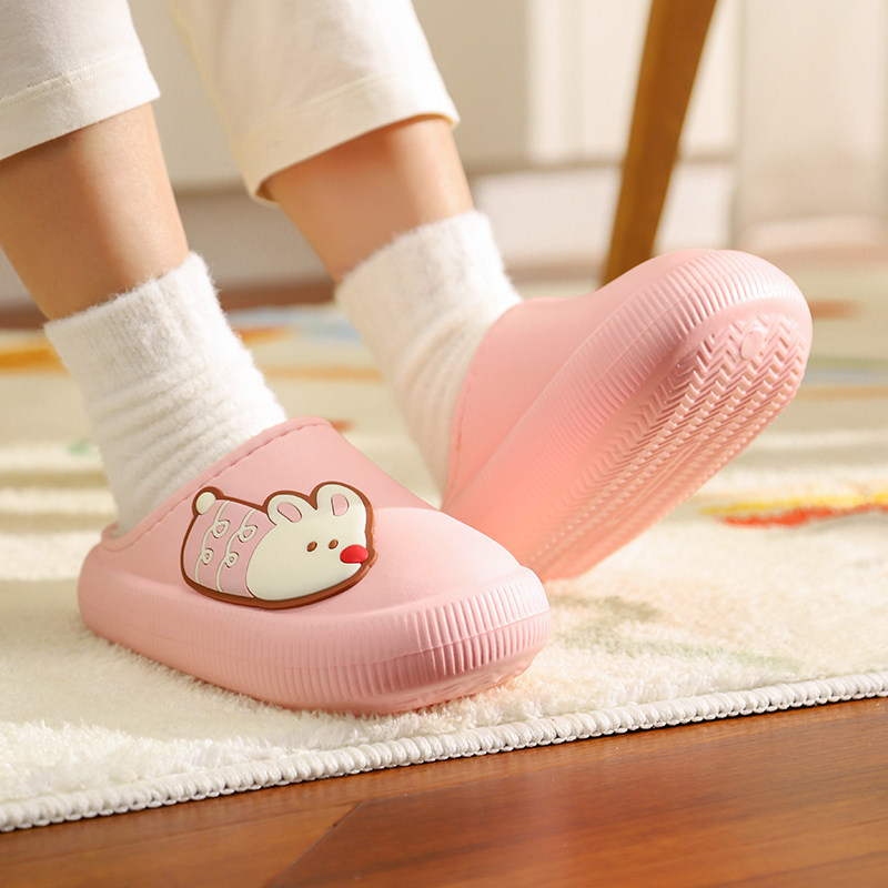 儿童棉拖鞋防水卡通男童拖鞋女宝宝家居棉拖亲子鞋保暖加绒可外穿,淘宝优惠券,粉丝福利购,淘宝优惠卷