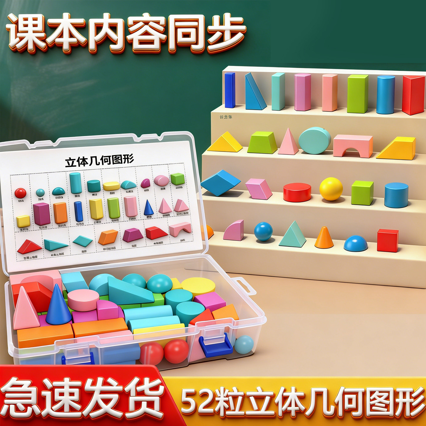 大号几何体立体图形教学模型全套数学教具立体几何形体演示圆柱圆锥长方体正方体三棱柱四棱锥教学标本展示,淘宝优惠券,粉丝福利购,淘宝优惠卷