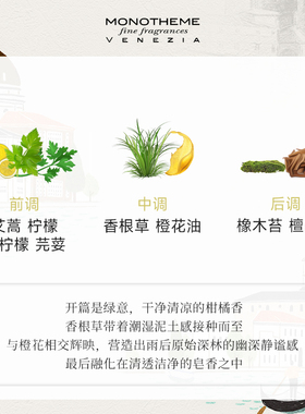 Monotheme意大利小众香水
