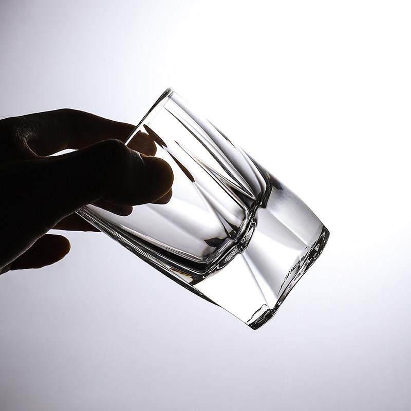 钢化玻璃啤酒杯酒吧专用KTV八角杯加厚底圆形威士忌杯2两杯整箱,淘宝优惠券,粉丝福利购,淘宝优惠卷