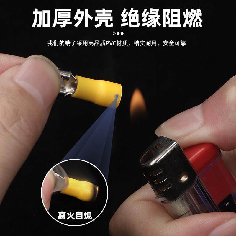 2.8/4.8/6.3插簧插片冷压接线端子FDD母预绝缘快速铜线鼻电线接头,淘宝优惠券,粉丝福利购,淘宝优惠卷