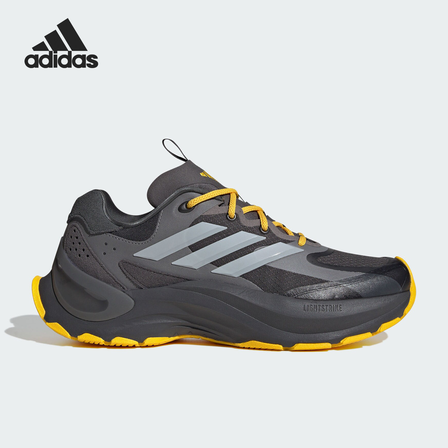 Adidas/阿迪达斯正品2024新款男女款经典耐磨跑步鞋JI2445 - 图0